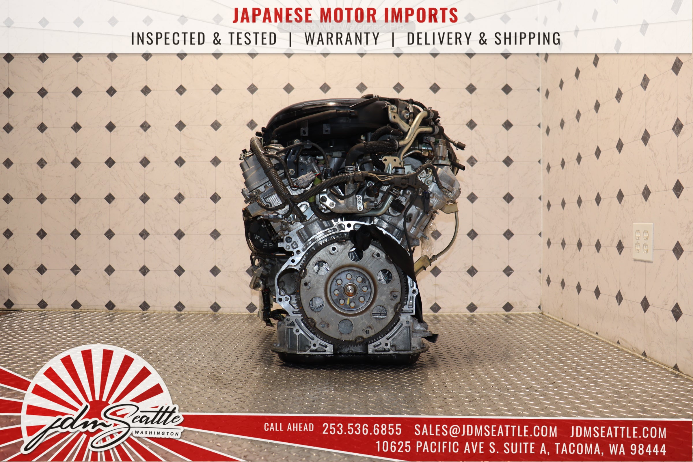 2007-2011 Lexus GS350 2GR-FSE 3.5L V6 Engine + ECU - JDM RWD Motor Replacement for Lexus GS350, IS350, Toyota Avalon - Perfect for Engine Swap & Performance Upgrades