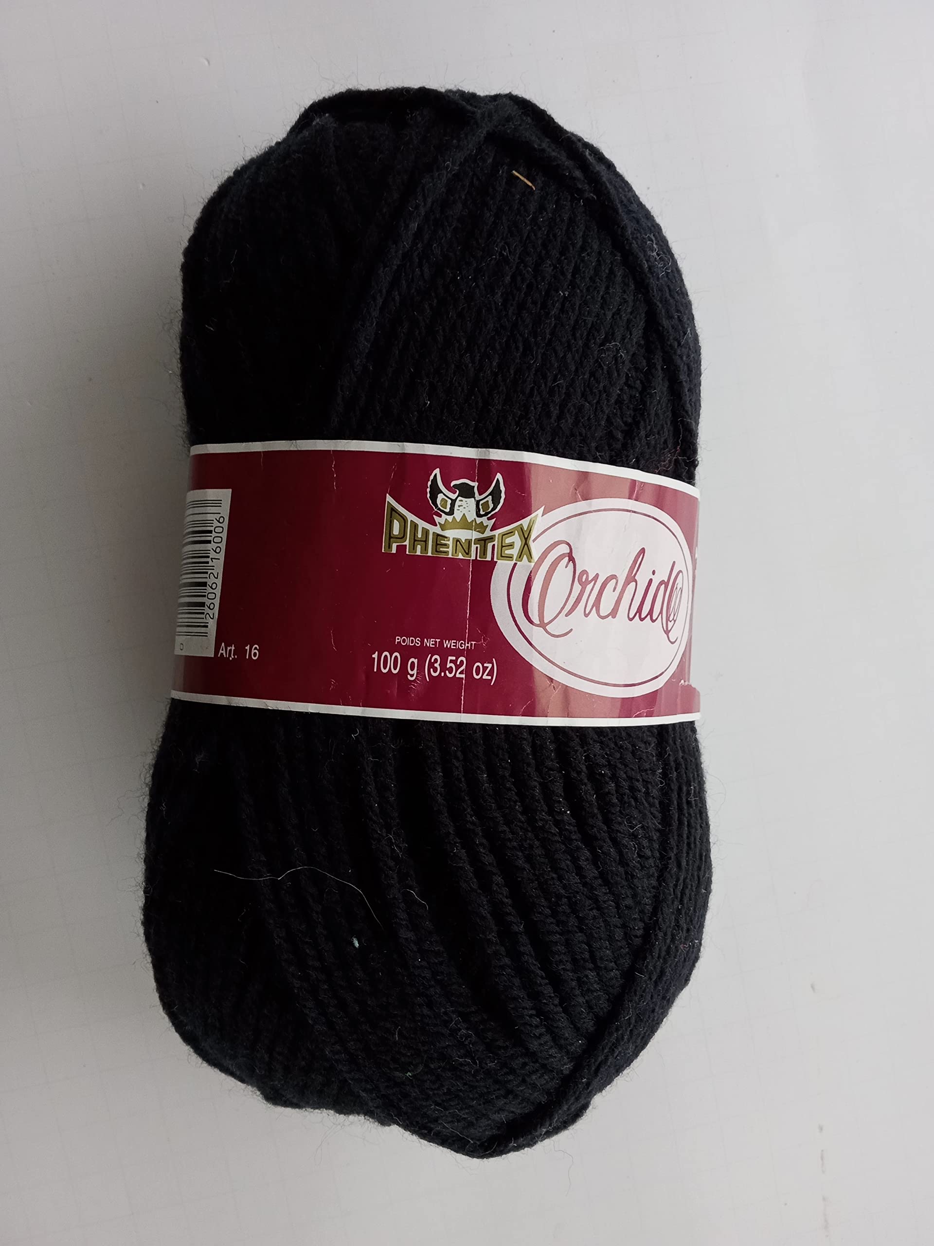 Premium Black Worsted Weight Knitting & Crochet Yarn - Soft, Durable, and Versatile for Scarves, Hats, and Blankets | Perfect for DIY Crafting and Cozy Winter Projects