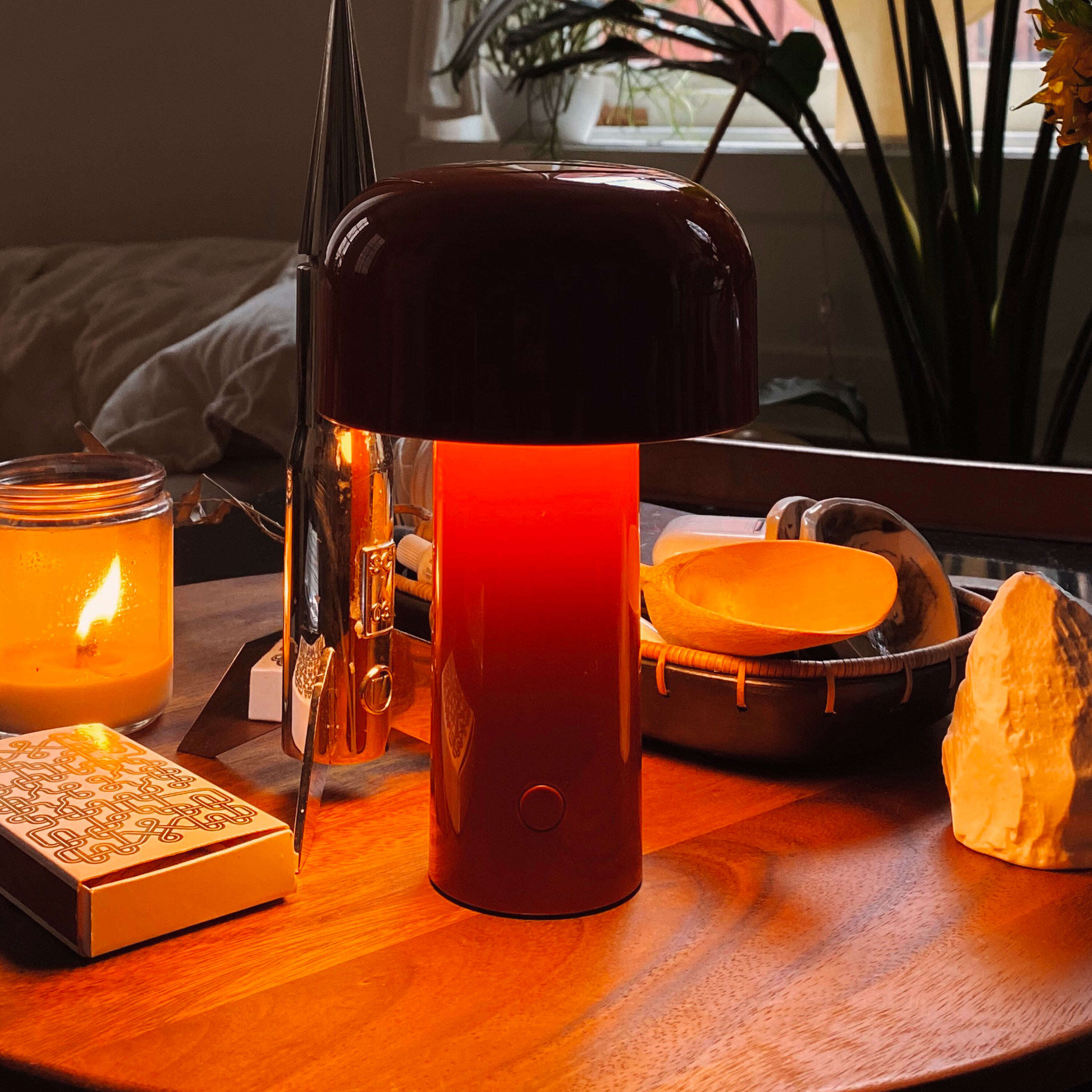 Bellhop Battery Table Lamps - Cordless USB Rechargeable Nightstand Lamp with Touch Control, Perfect for Bedroom, Living Room & Office Decor