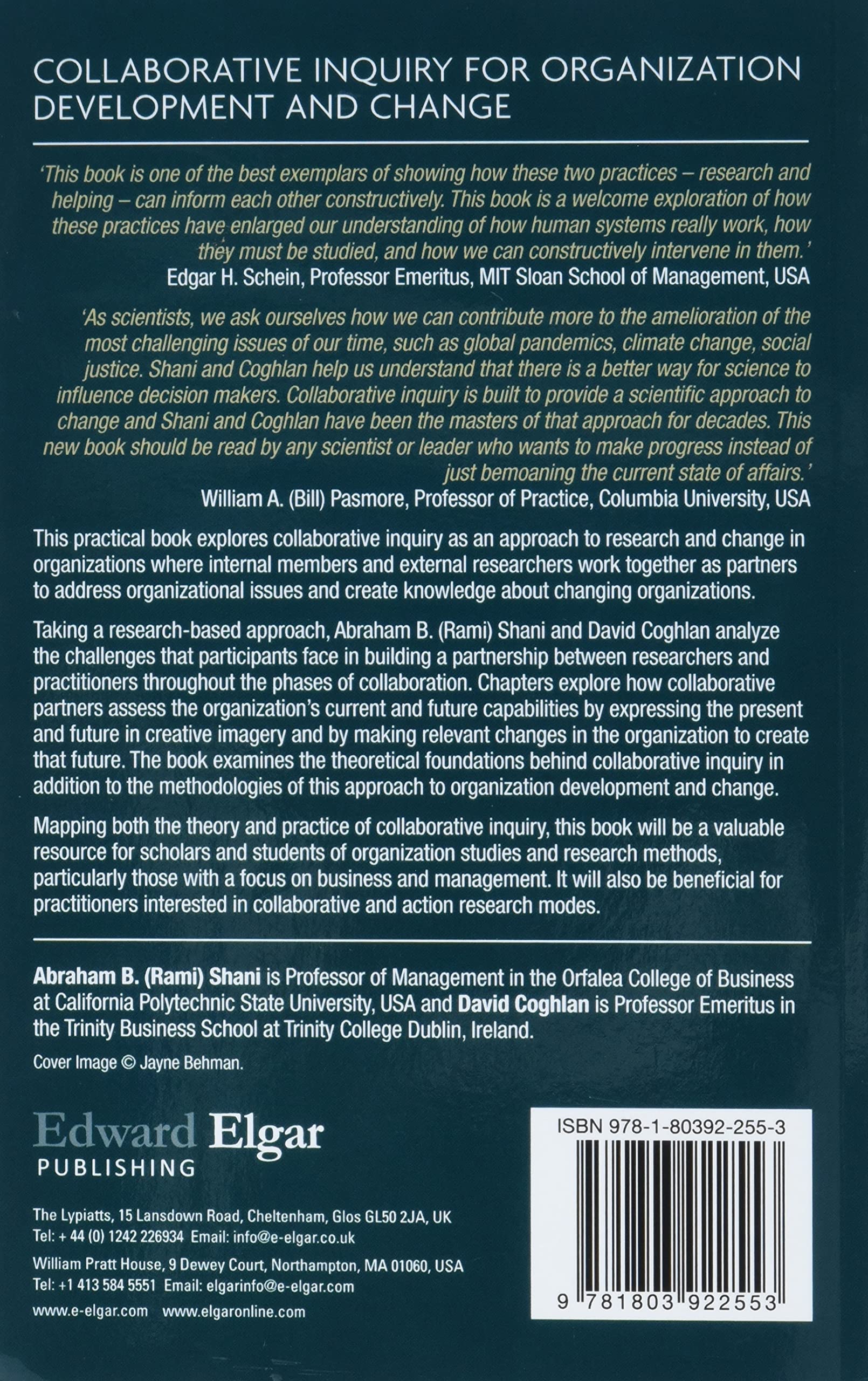 Collaborative Inquiry for Organization Development and Change: Strategies for Team Growth and Workplace Transformation