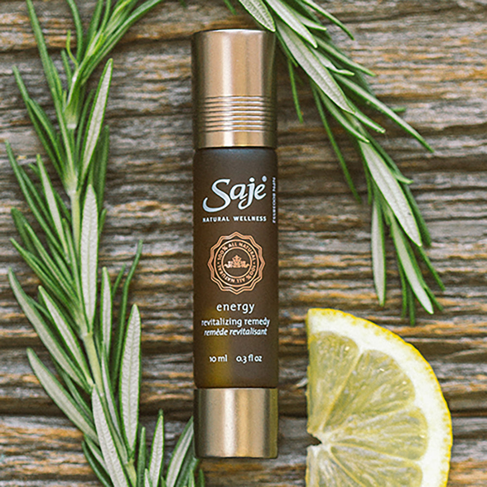 Energy Revitalizing Essential Oil Roll-On - Natural Aromatherapy for Stress Relief & Focus - Perfect for Work, Travel & Home Use