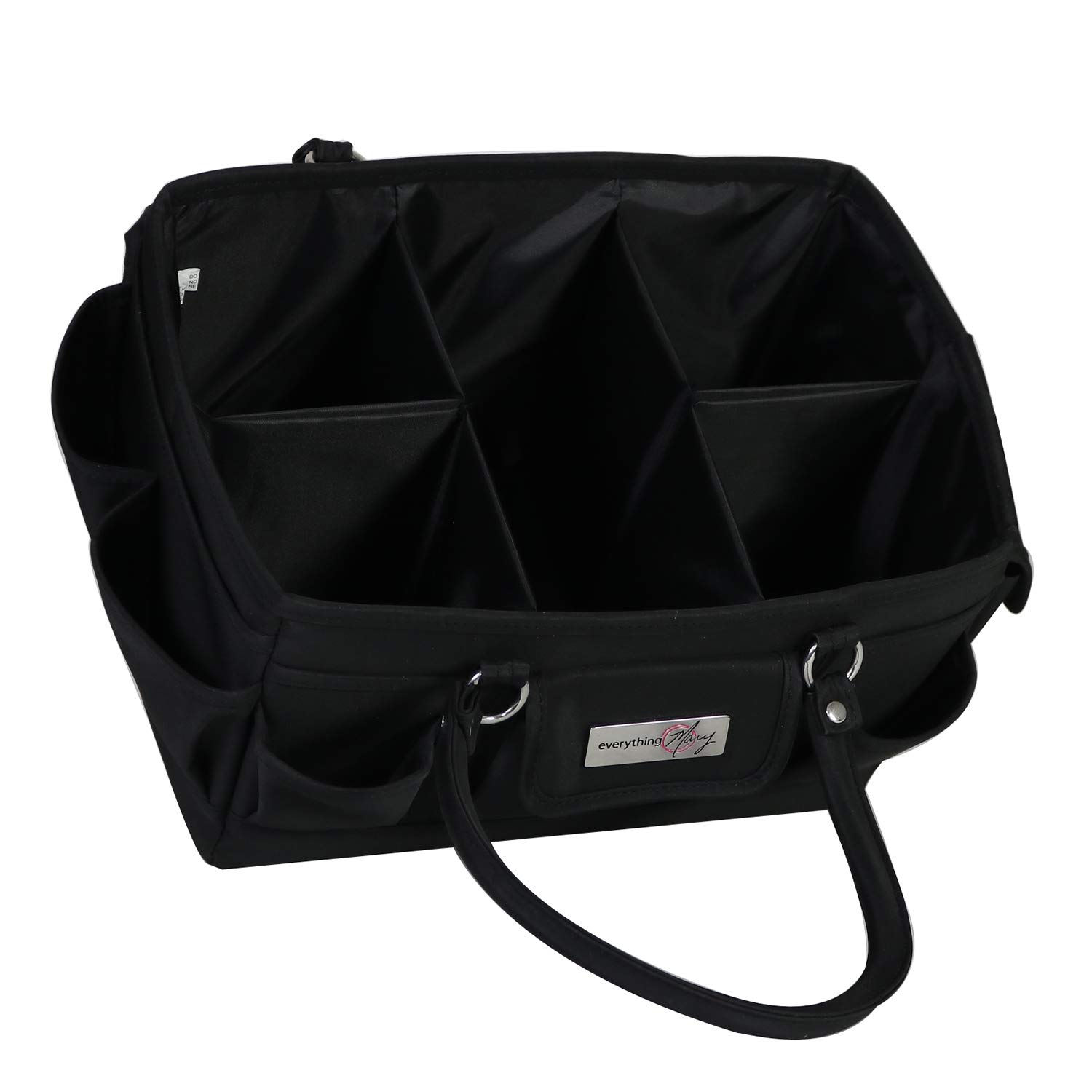 Everything Mary Deluxe Collapsible Storage Organizer with Handles - Multipurpose Foldable Tote for Diapers, Toys, Office Supplies & Travel Essentials | Perfect for Nursery, Car, Home & On-the-Go Organization