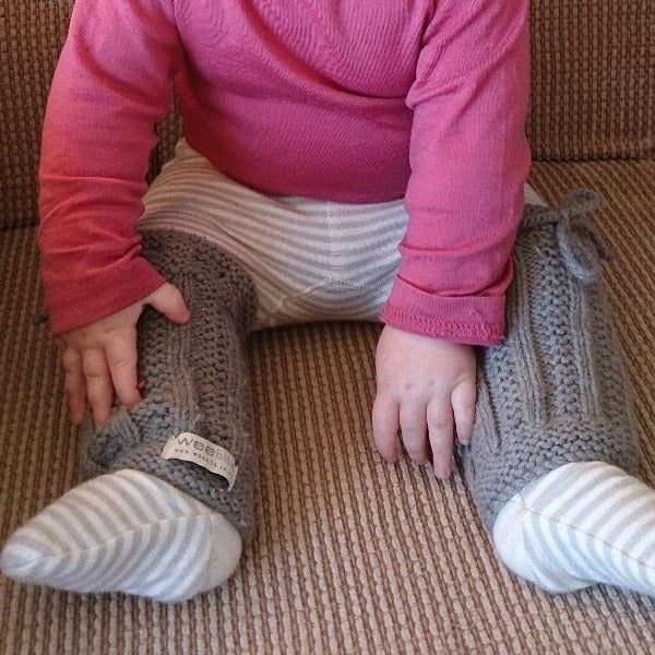 Baby Leg Warmers for Infants & Toddlers - Soft Knit Cotton Leg Warmers for Girls & Boys - Perfect for Crawling, Playtime & Cold Weather Protection