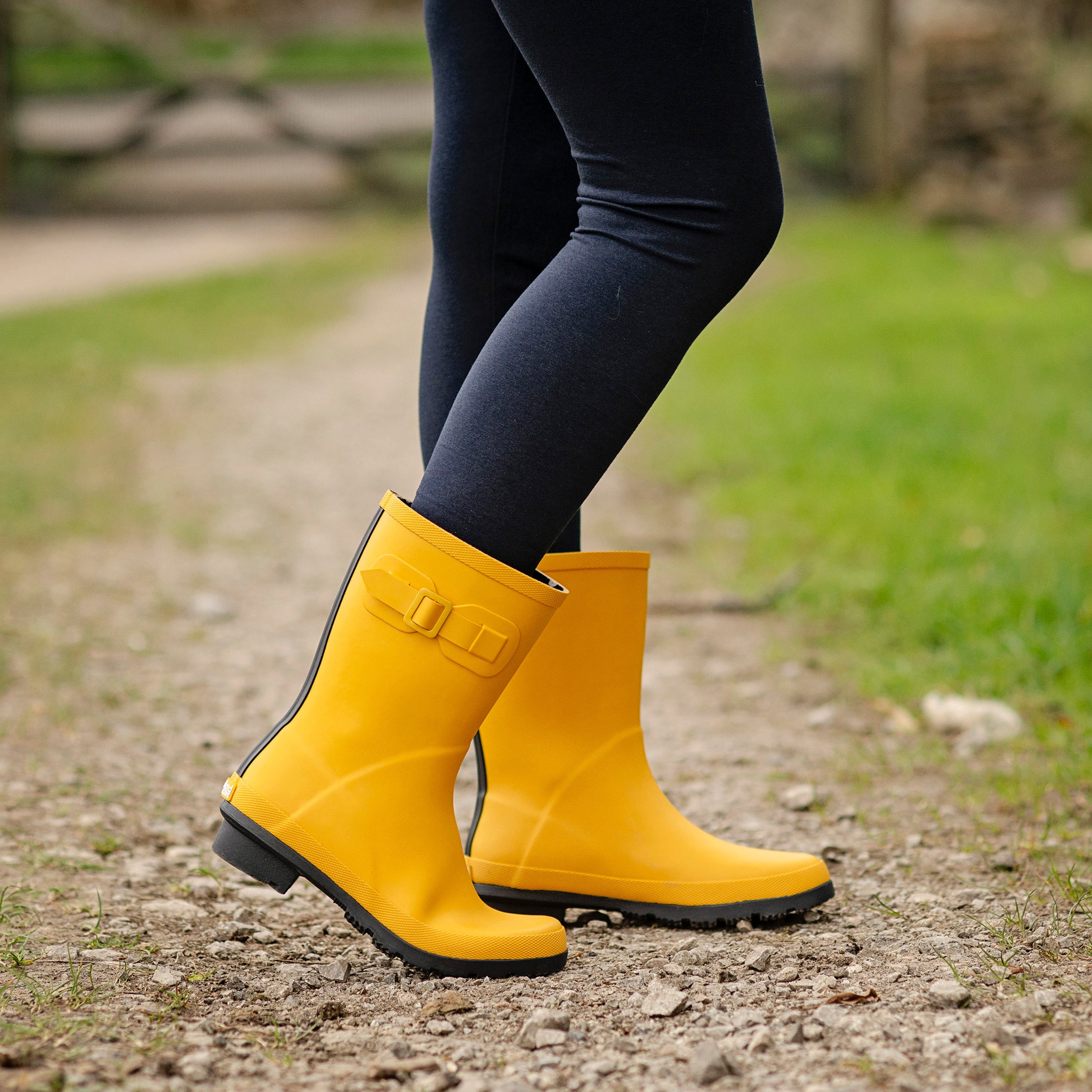 Women's Lyzzick Waterproof Wellington Boots - Comfortable Rain & Garden Boots for Outdoor Activities, Hiking & Farming