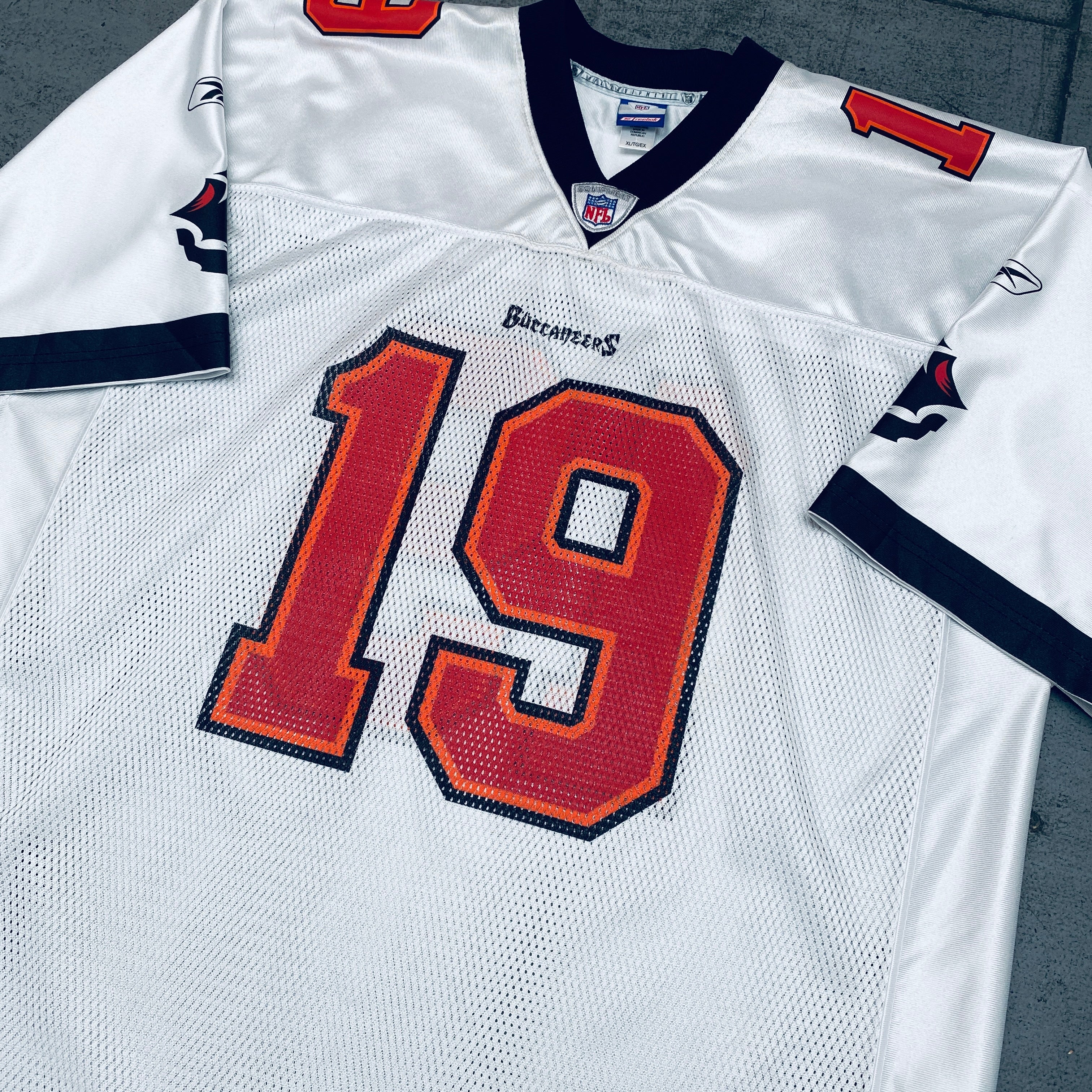 Tampa Bay Buccaneers Keyshawn Johnson 2002-2003 NFL Jersey XL - Vintage Football Shirt for Fans, Collectors & Game Day Outfits