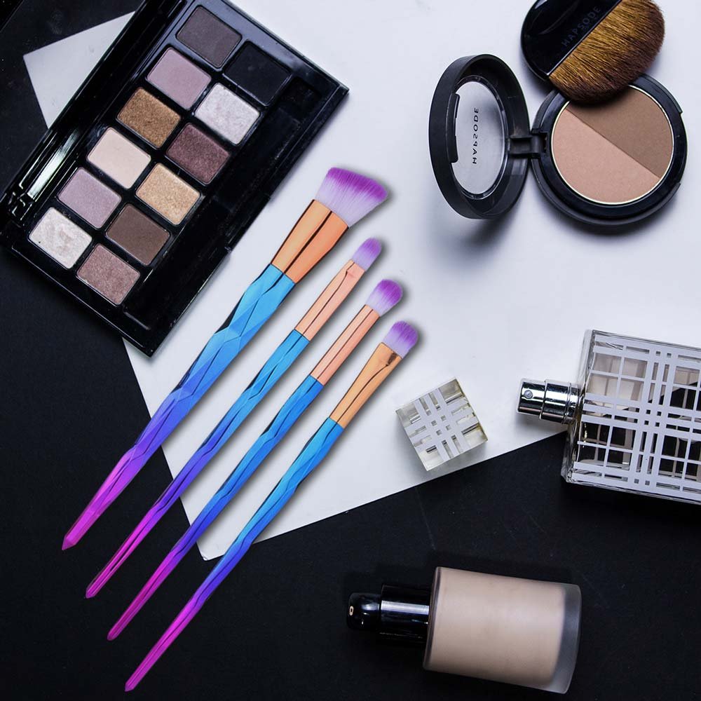12 Pcs Premium Makeup Brush Set - Foundation, Blending, Blush, Concealer, Eye, Face & Lip Brushes for Powder, Liquid & Cream - Complete Synthetic Bristles Makeup Kit for Professional & Everyday Use
