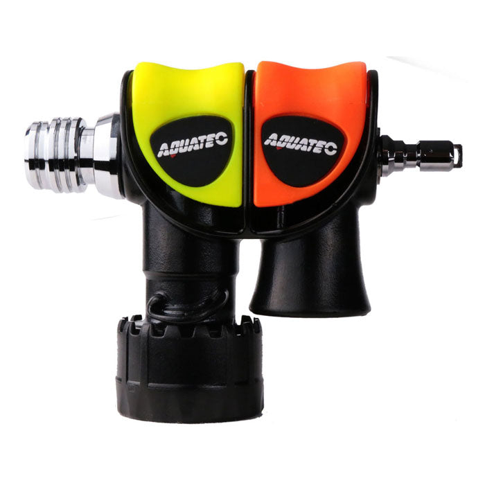 Aquatec Duo Alert Waterproof Dive Alarm - Underwater & Surface Scuba Diving Safety Device for Snorkeling, Kayaking, and Marine Sports