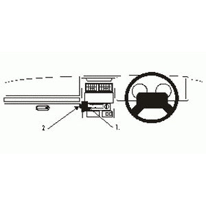 ClicOn No Holes Angled Dash Mount for Jeep Wrangler (1997-2002) - Secure Phone Holder for Off-Roading & Adventure Driving