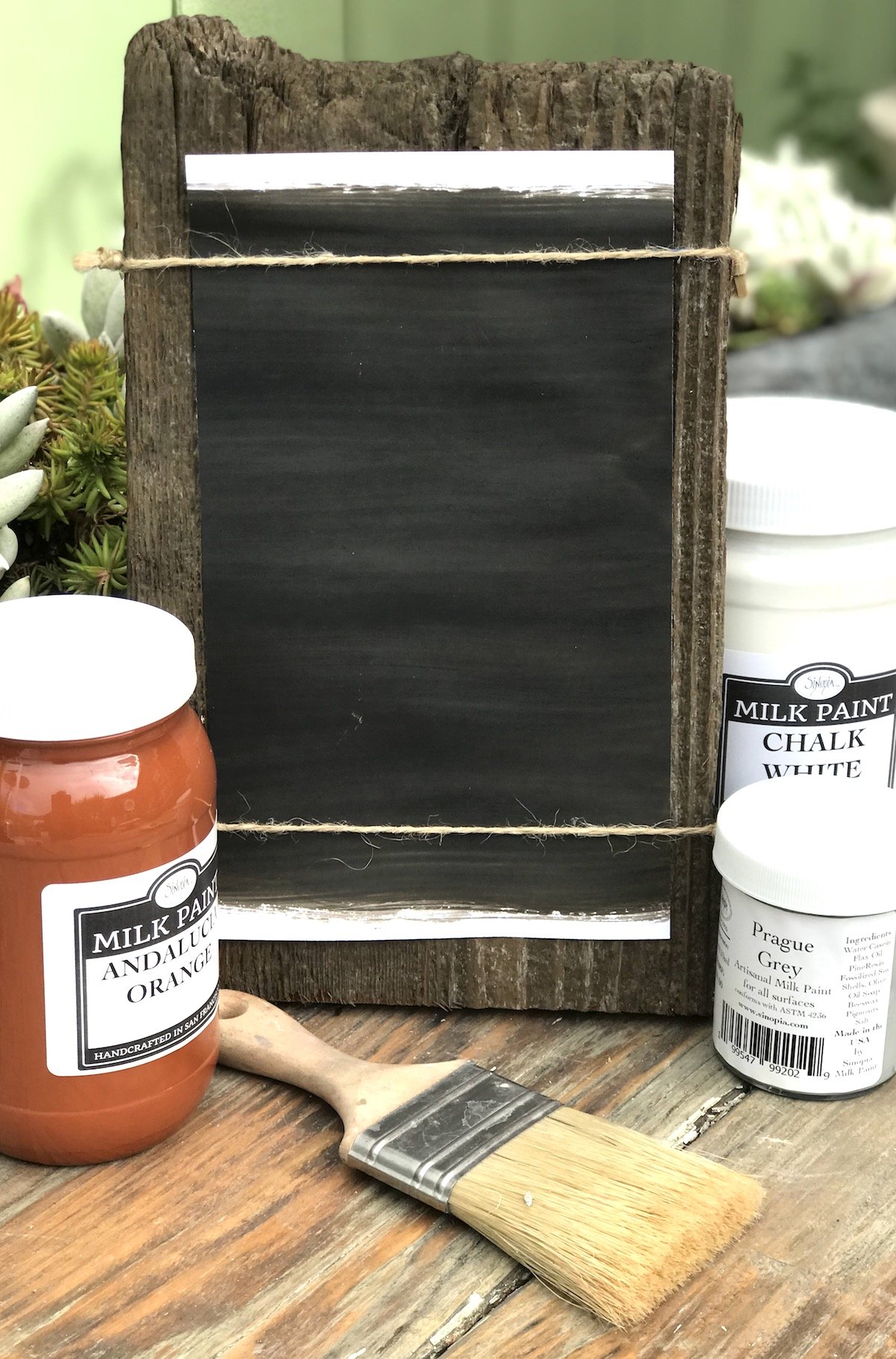 Sinopia All Natural Artisanal Milk Paint - Gunbarrel Grey (1 Gallon) | Eco-Friendly, Non-Toxic Paint for Furniture, Cabinets & Home Decor | Perfect for DIY Projects & Vintage Restoration