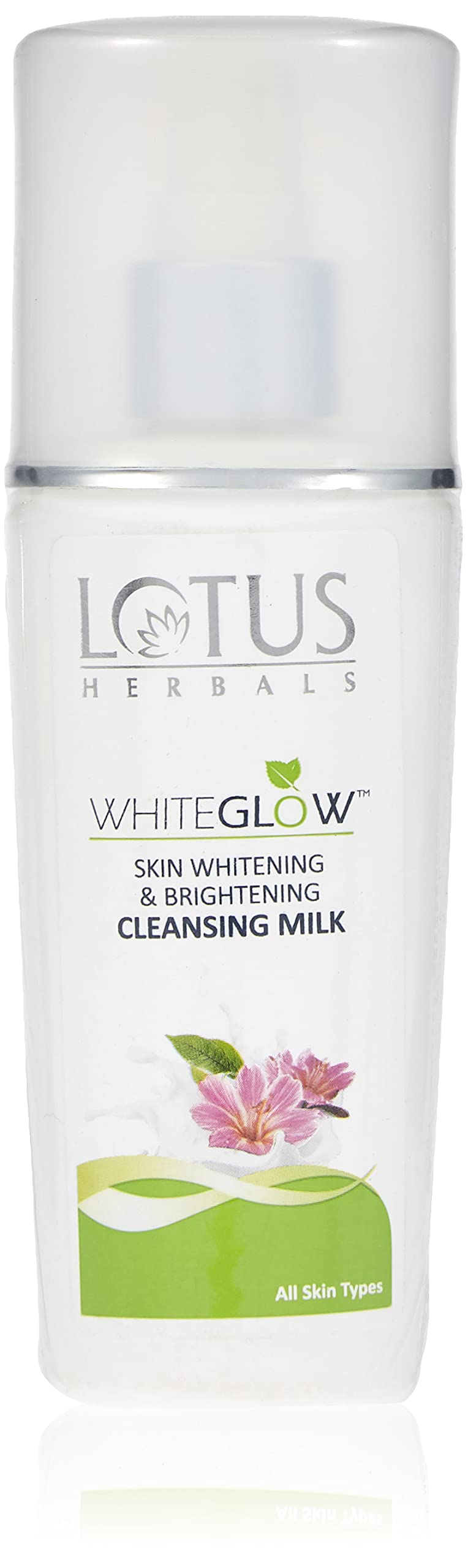 Lotus Whiteglow Cleansing Milk - 80ml | Gentle Facial Cleanser for Brightening & Hydration | Perfect for Daily Skincare & Travel