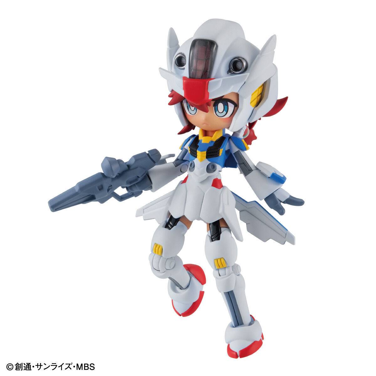 Bandai Shokugan Charamobi Mechagurumi Gundam The Witch From Mercury Suletta Mercury Action Figure - Collectible Anime Model Kit for Display & Gundam Fans