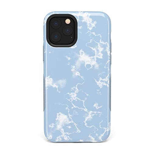 Light Blue Skies Marble Clouds
