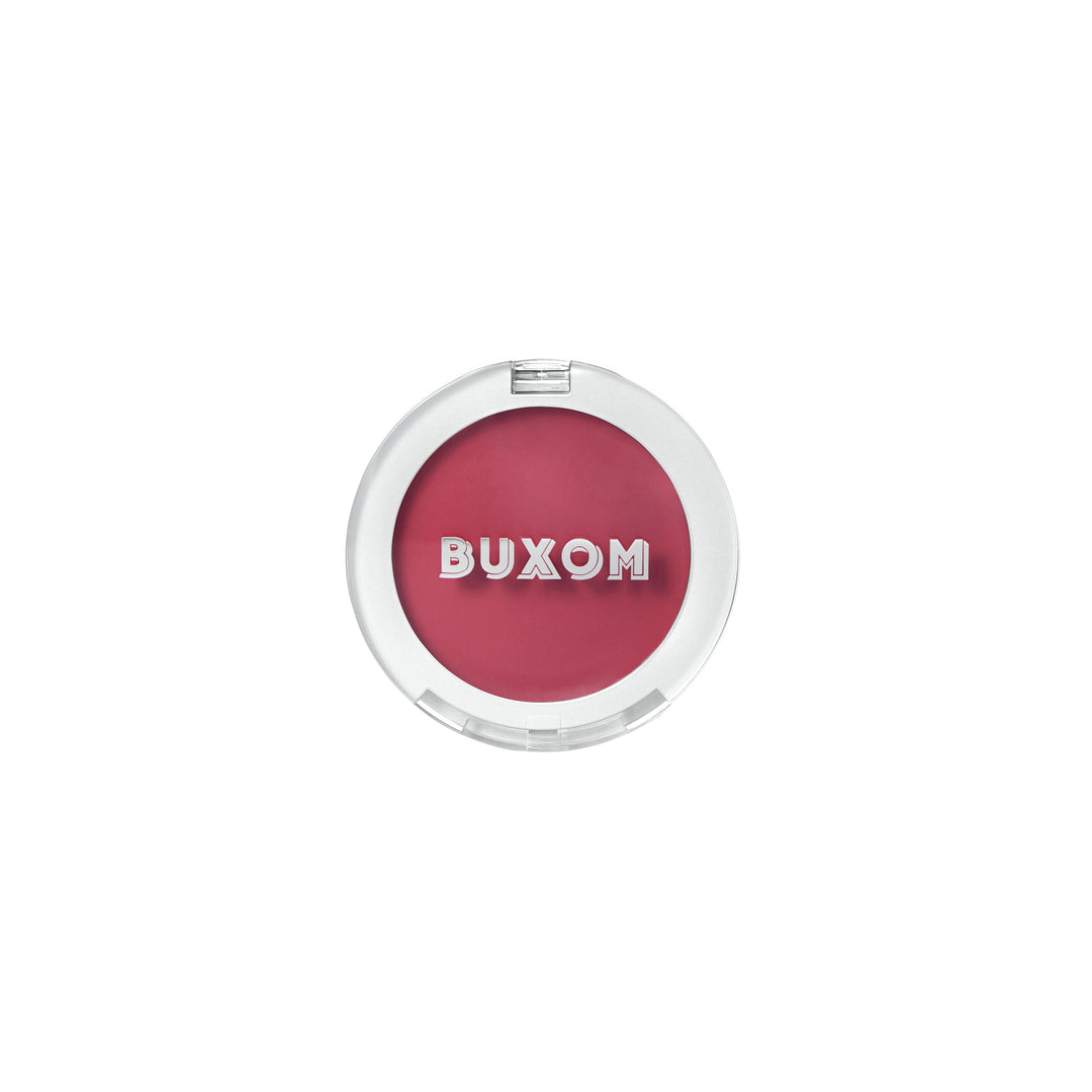 Buxom Plump Shot Collagen Infused Blush - Volumizing & Hydrating Cheek Color for a Natural Glow | Perfect for Day & Night Makeup Looks