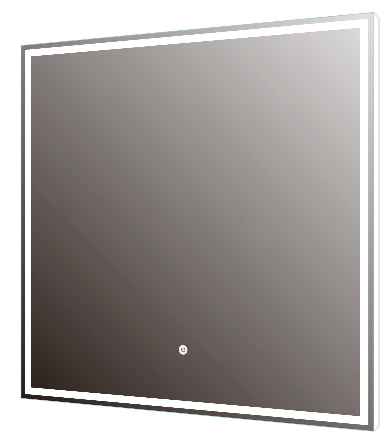 DAX 24-Inch LED Backlit Bathroom Vanity Mirror with Touch Sensor - 110V, 50/60Hz, 23.6