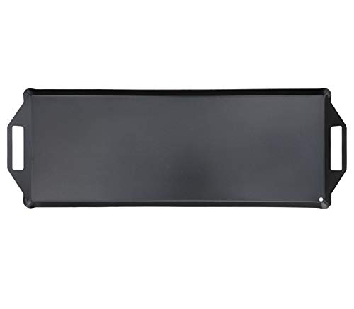 Non-Stick Genie Meat & Vegetables Grill Pan - Teflon Coating Indoor/Outdoor Korean BBQ Grill for Home, Camping & Picnics - Easy Cooking & Cleaning - 2 Sizes Available (Genie Pan 835) - Perfect for Family Gatherings, Backyard BBQs & Outdoor Adventures