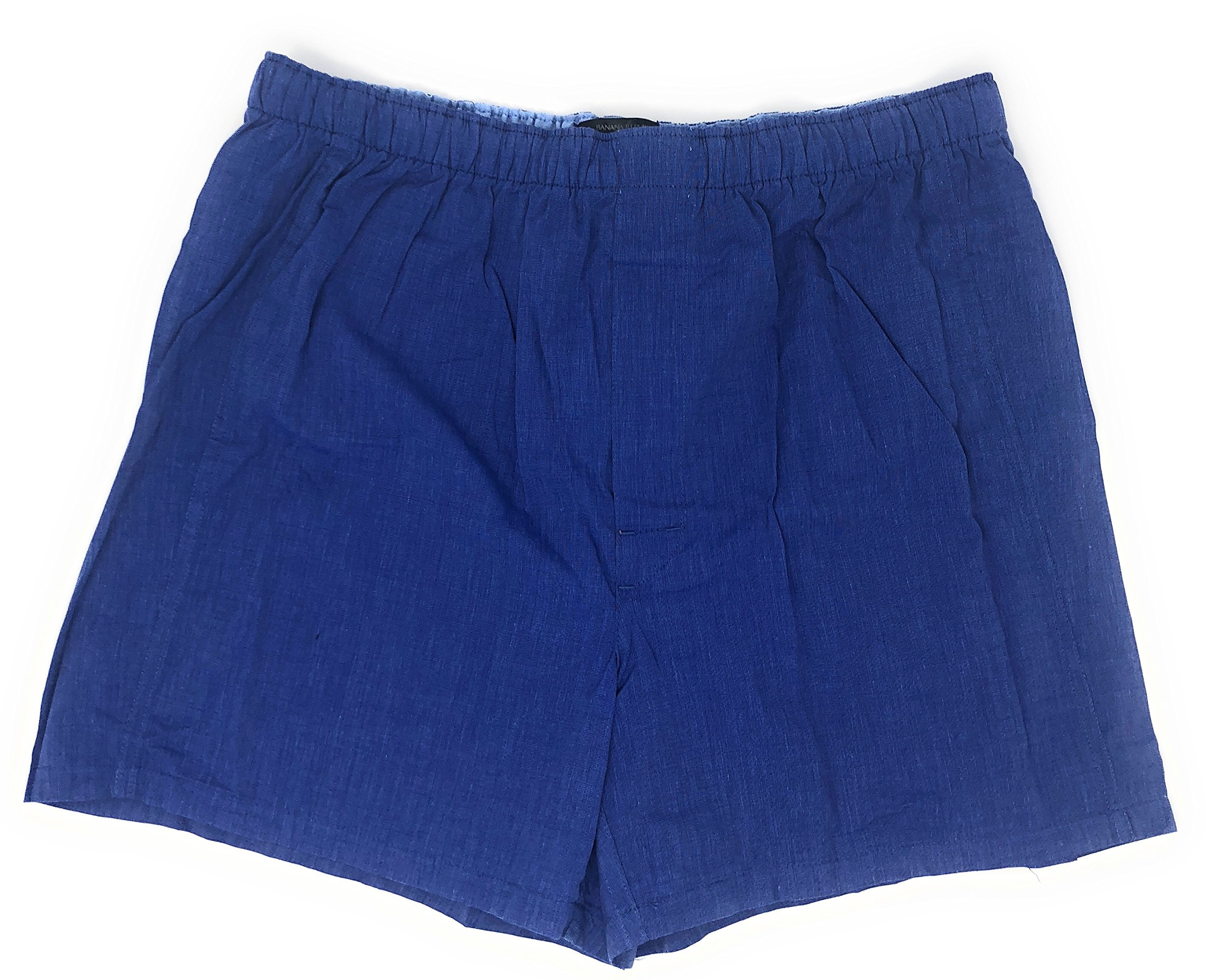 BANANA REPUBLIC Men's Cotton Boxer Shorts - Soft Breathable Underwear for Comfort & Support | Perfect for Everyday Wear, Lounge & Sleep