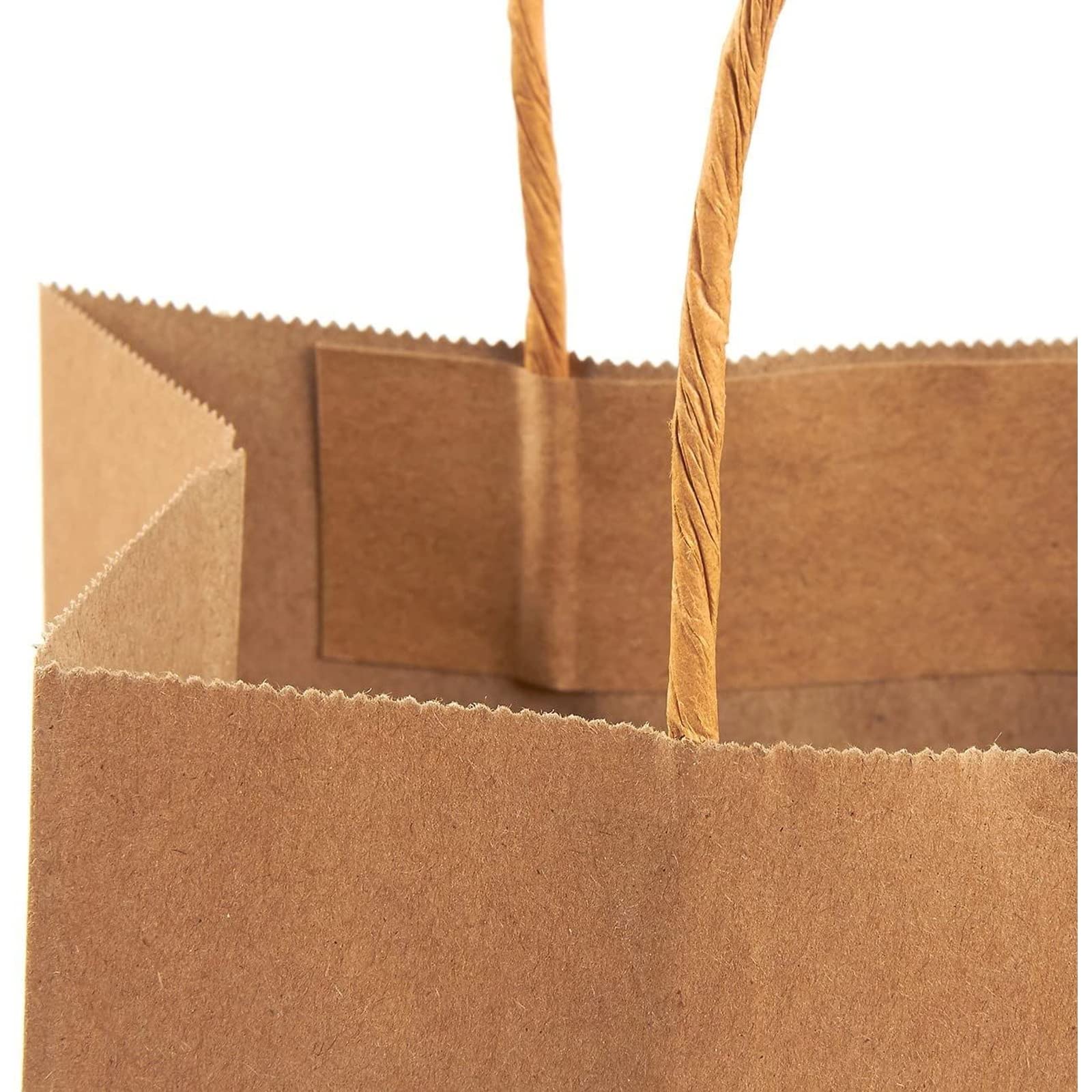 Juvale 24-Pack Medium Kraft Paper Gift Bags with Handles - Eco-Friendly Party Favor Bags for Birthdays, Weddings, Baby Showers & Retail Packaging - Perfect for Gifts, Shopping & Special Occasions