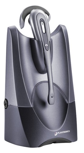 Plantronics CS50 900MHz Wireless Office Headset System - Noise Cancelling Headphones for Call Centers, Business & Remote Work - Discontinued Model