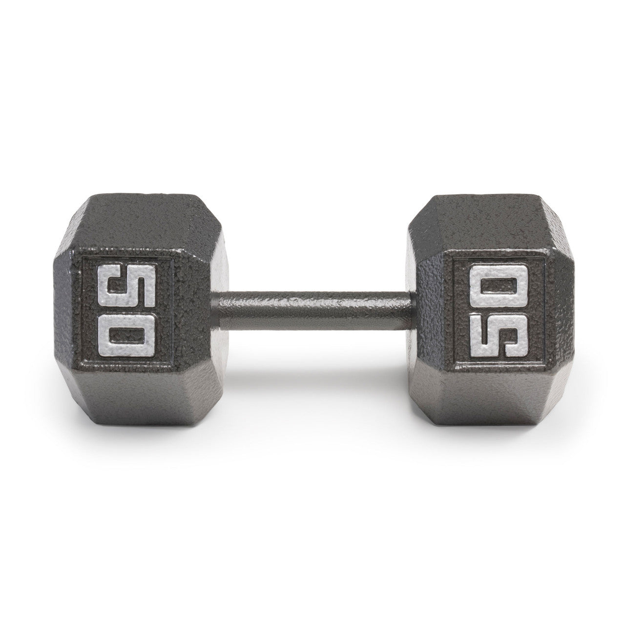 Marcy 50lb Hex Dumbbell Set - Premium Cast Iron Weight for Home Gym & Strength Training | Perfect for CrossFit, Bodybuilding & Fitness Workouts