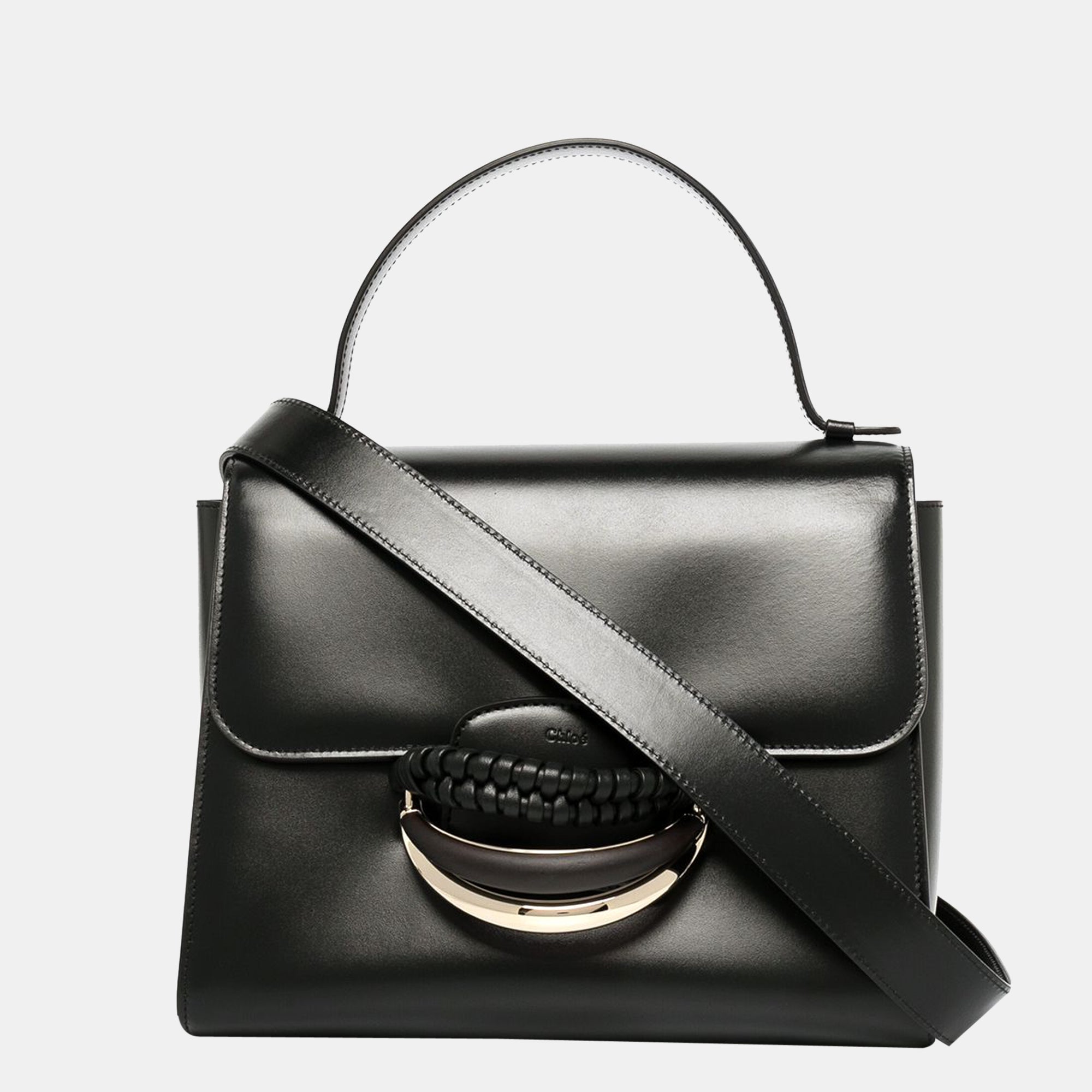Stylish Black Leather Crossbody Bag for Women - Fashionable & Durable Everyday Shoulder Purse - Perfect for Work, Travel & Shopping