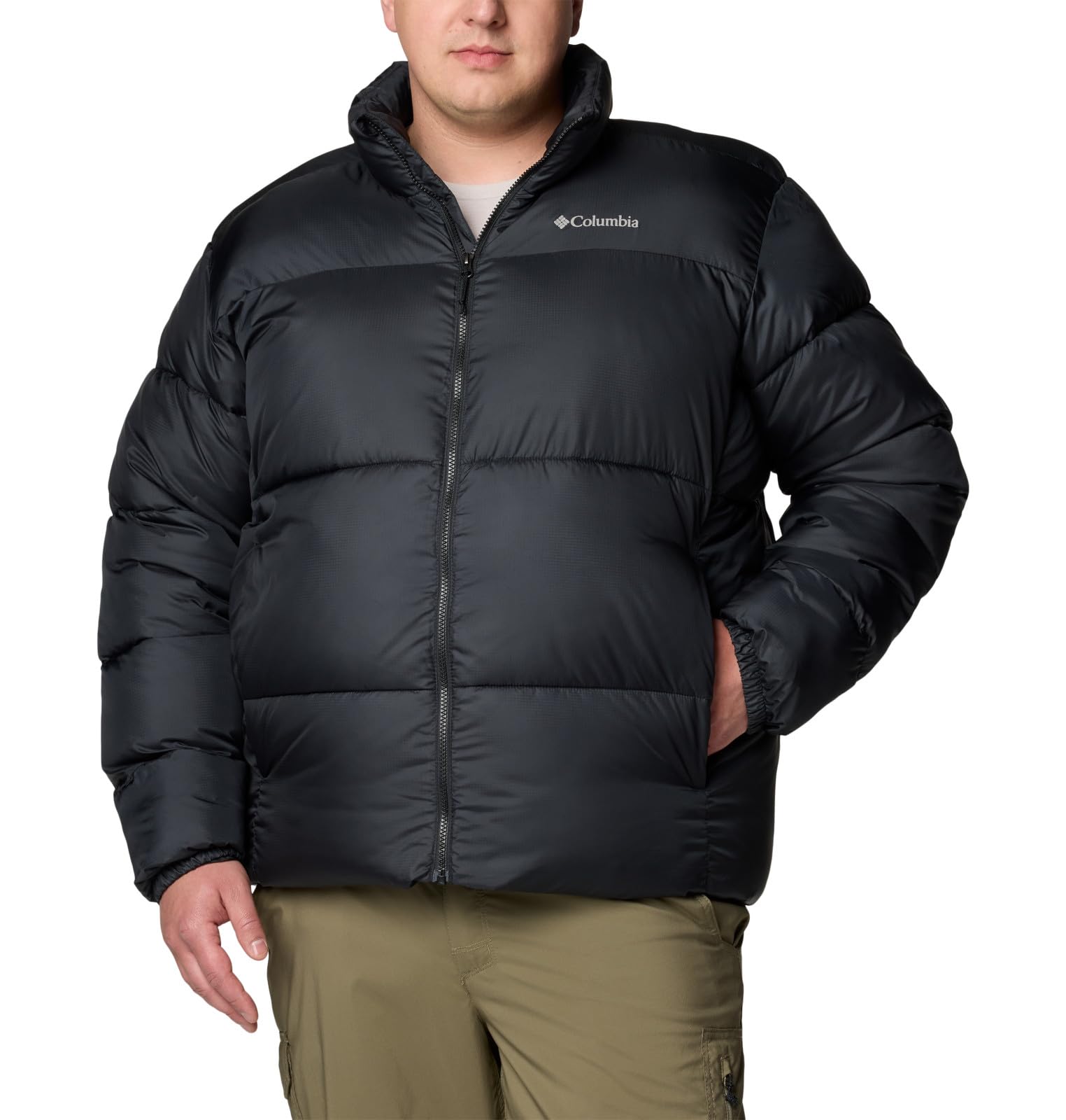 Columbia Men's Puffect III Jacket - Lightweight Waterproof Winter Coat with Omni-Heat Thermal Reflective, Windproof Insulated Puffer Jacket for Hiking, Skiing & Outdoor Activities