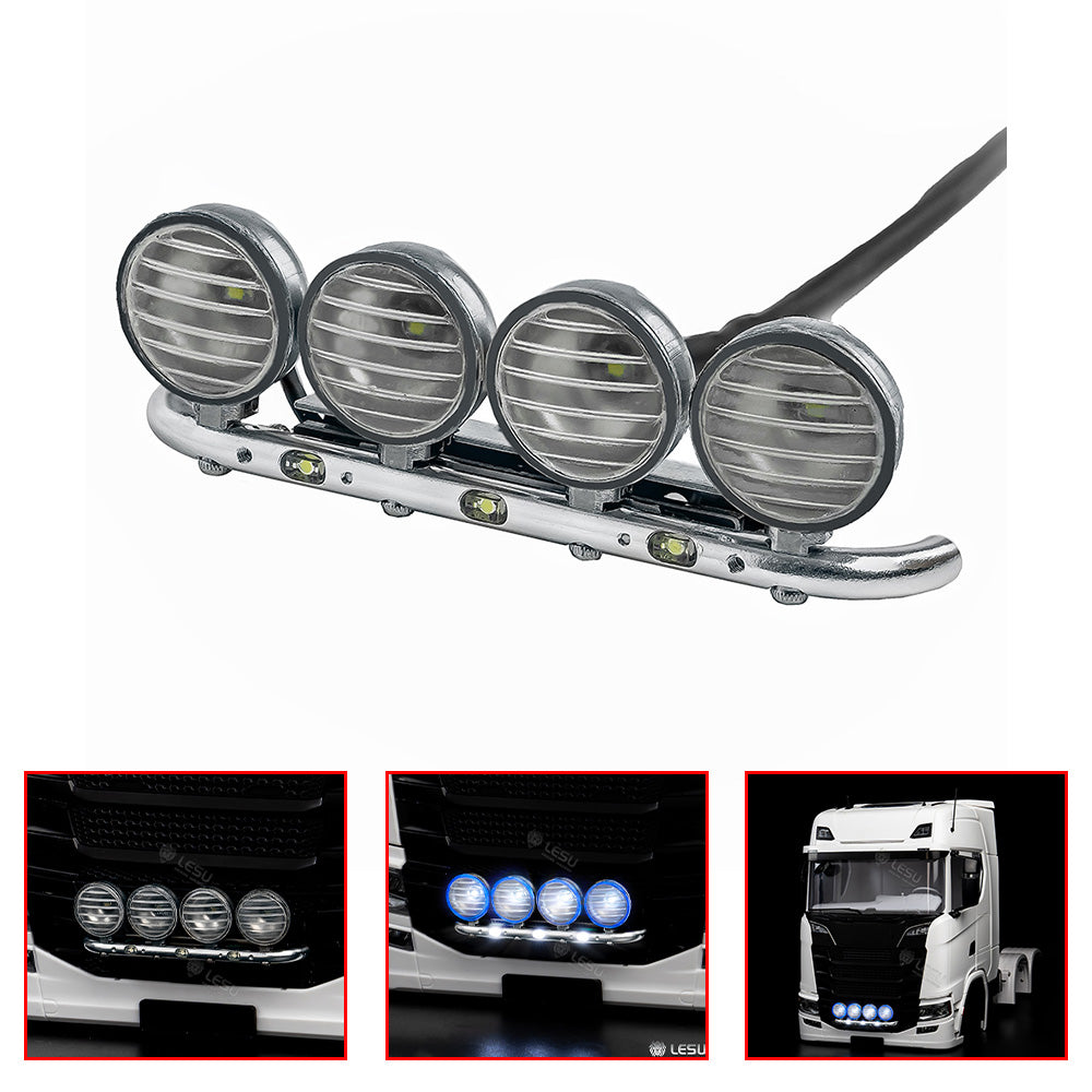 1/14 LESU Headlight Spot Lamp for 770S R620 R470 RC Tractor Truck - DIY Accessory Parts for Radio Controlled Electric Car Models - Perfect for Night Driving & Off-Road RC Adventures