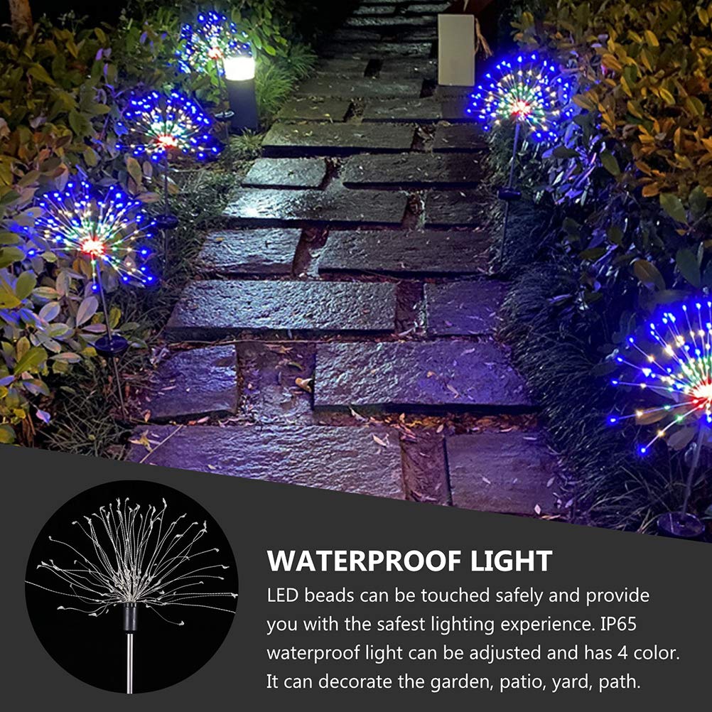 OSALADI Solar Pathway Lights - Waterproof Outdoor Landscape Lighting for Garden, Yard, Walkway, Driveway | Solar Powered LED Lights for Energy Efficient Night Illumination