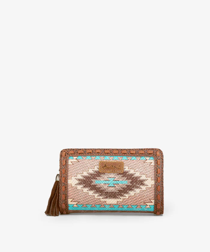 Montana West Aztec Print Concealed Carry Tote Bag Set - Stylish & Functional Handbag for Women, Perfect for Everyday Use, Travel, and Concealed Carry