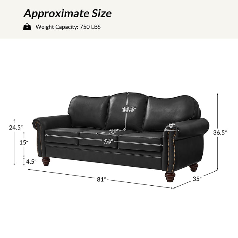 Amelia 2-Piece Living Room Furniture Set - Sofa & Loveseat (Multiple Styles Available) - Perfect for Small Spaces & Cozy Apartments