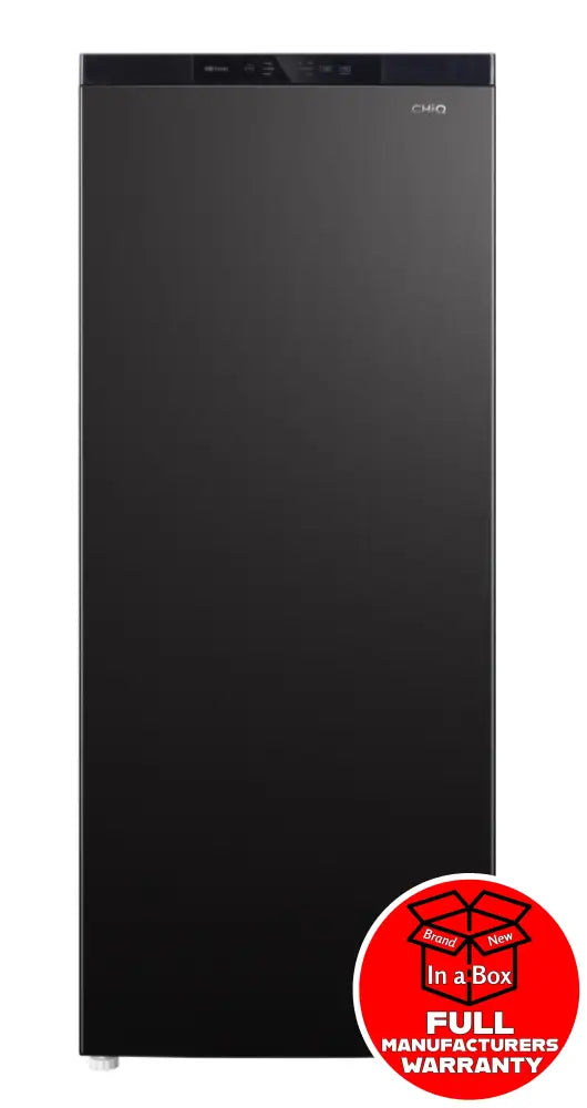 CHiQ CSH121NBS 122L Upright Multi Function Freezer - Compact Deep Freezer for Home, Office & Restaurant Use - Energy Efficient Chest Freezer with Adjustable Temperature for Food Storage