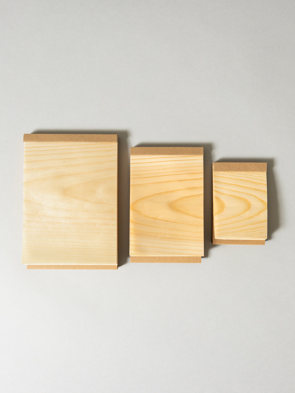 Kizara Wooden Memo Pad - Eco-Friendly Wood Sheet Notepad for Office, Home & School - Perfect for Notes, Lists & Reminders