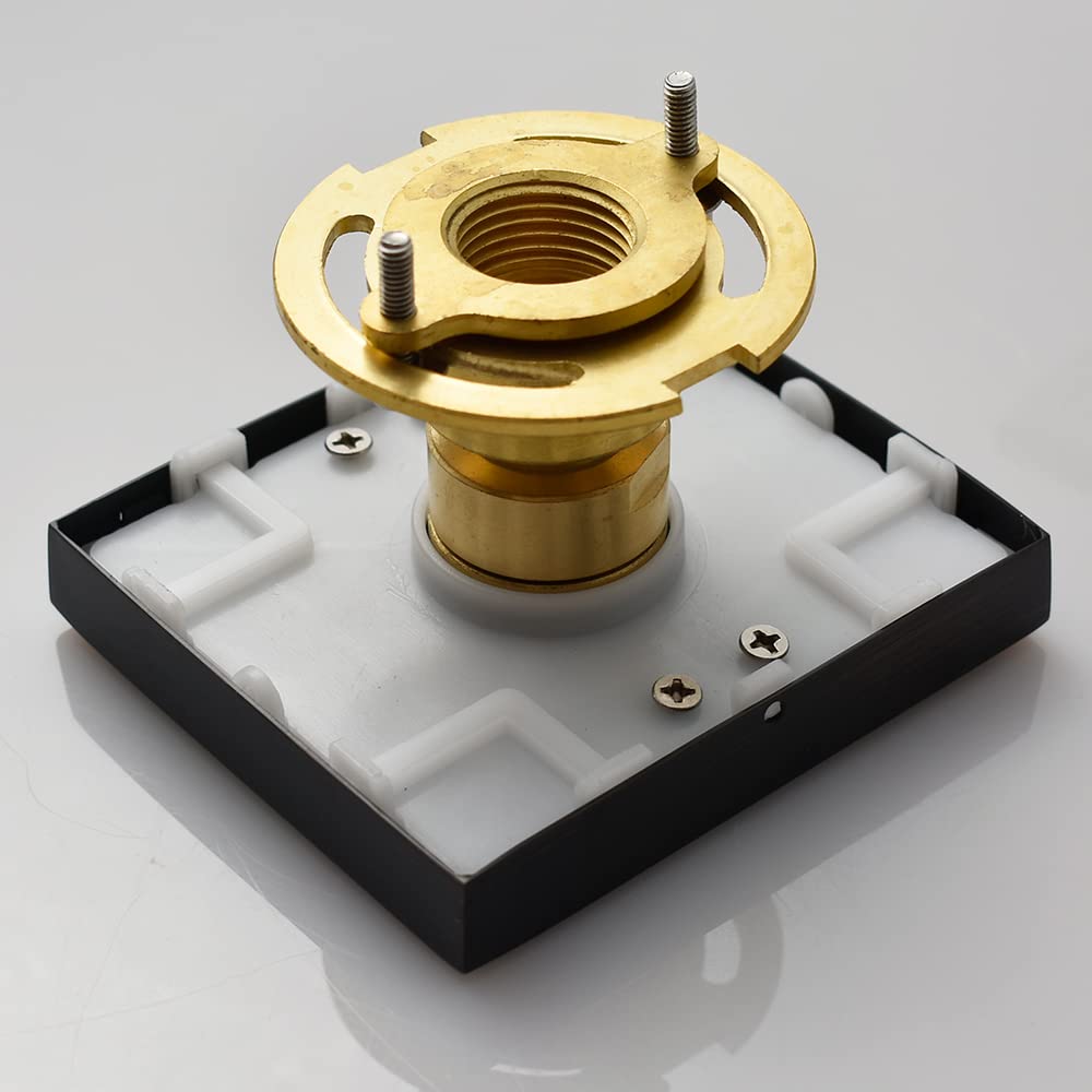 AYIVG Concealed Brass Shower Body Jet Sprayer - Oil Rubbed Bronze Finish Wall Mounted Shower Set for Spa-Like Massage | Perfect for Luxury Bathrooms & Relaxing Hydrotherapy