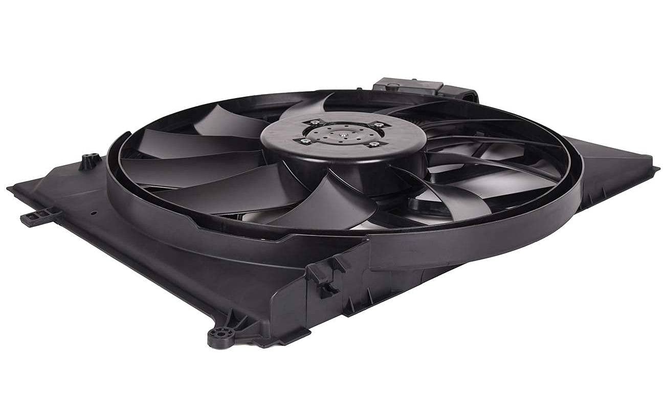 Bapmic 2205000093 Radiator Cooling Fan & Brushless Motor - Compatible with Mercedes-Benz CL500 CL55 S430 S500 S55 - High Performance Replacement Part for Engine Cooling System