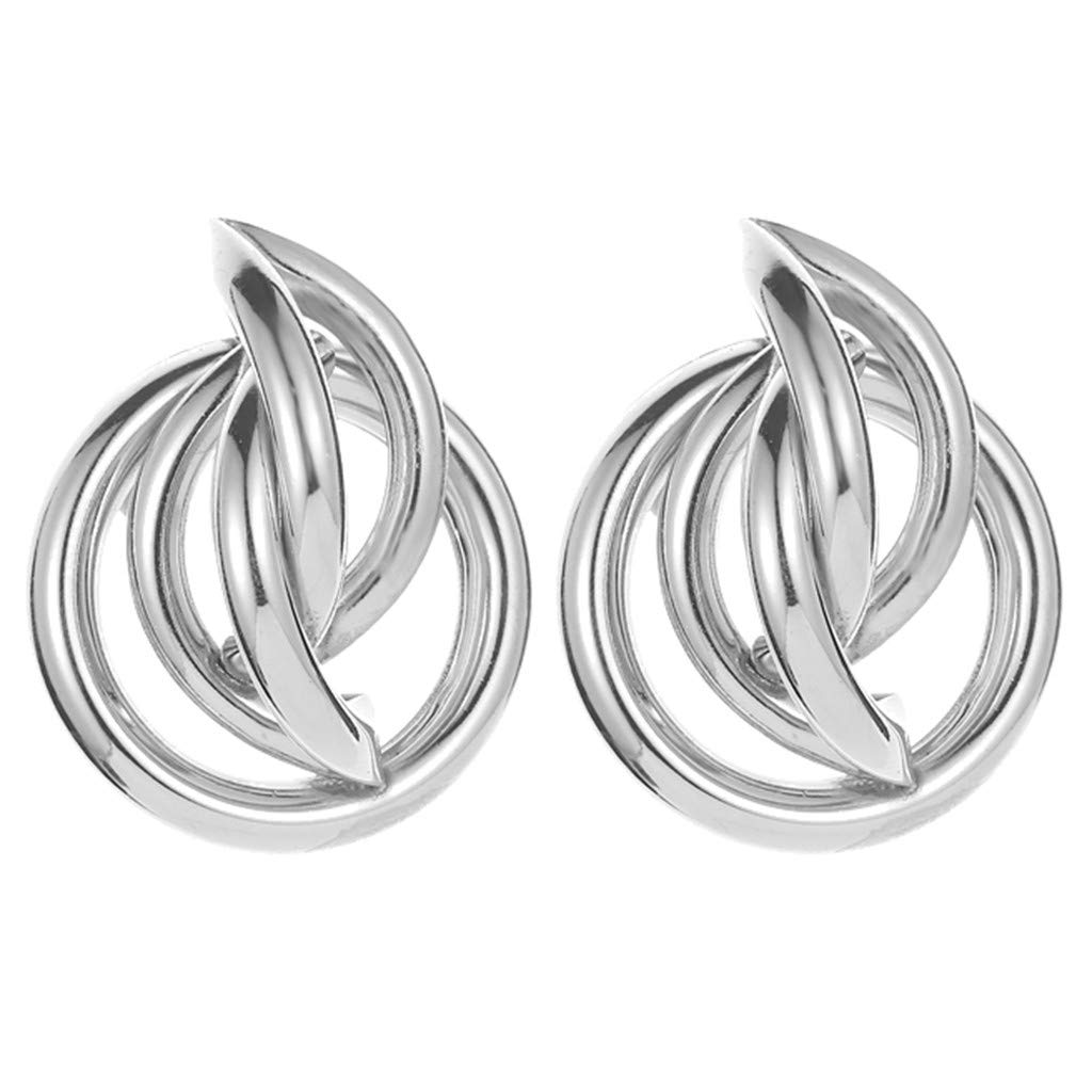 Trendy Geometric Gold Hoop Earrings for Women - 3-Piece Irregular Folding Jewelry Set | Perfect for Parties, Date Nights & Everyday Wear