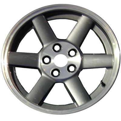 17 Inch Jeep Liberty OEM Machined Wheel Rim ALY09057 (2005-2007) - 5GL64S4AAB - Perfect Replacement for Off-Roading & City Driving