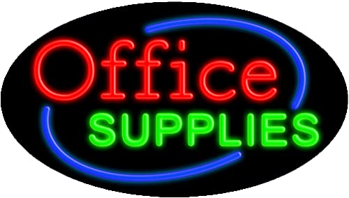 Custom Neon Glass Sign #14550 - Handmade in USA for Office, Bar, or Home Decor - Perfect for Business Branding & Wall Art