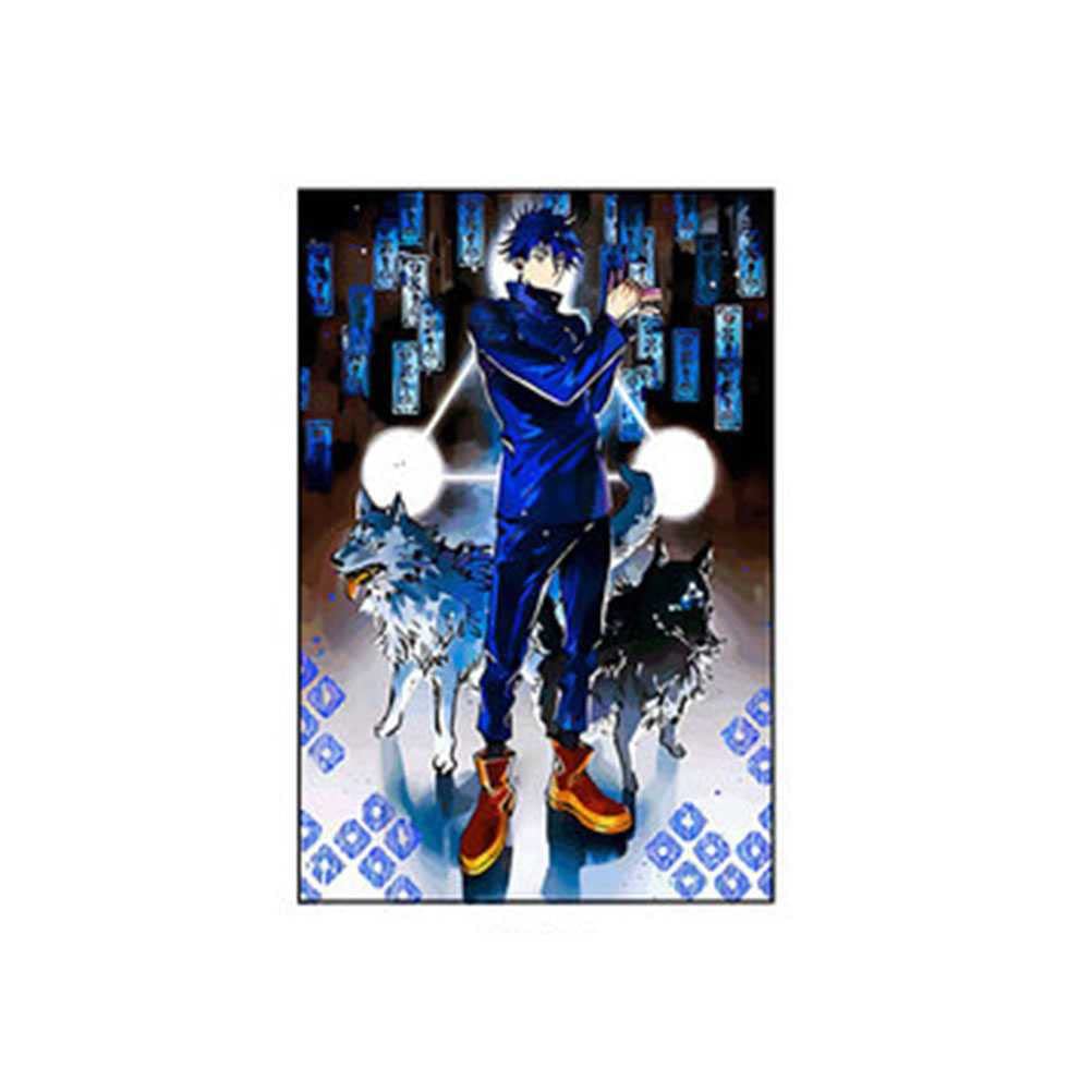 Anime Jujutsu Kaisen Canvas Wall Art - Yuji Itadori & Satoru Gojo Poster Print for Living Room Decor - Perfect Gift for Anime Fans & Boys Bedroom