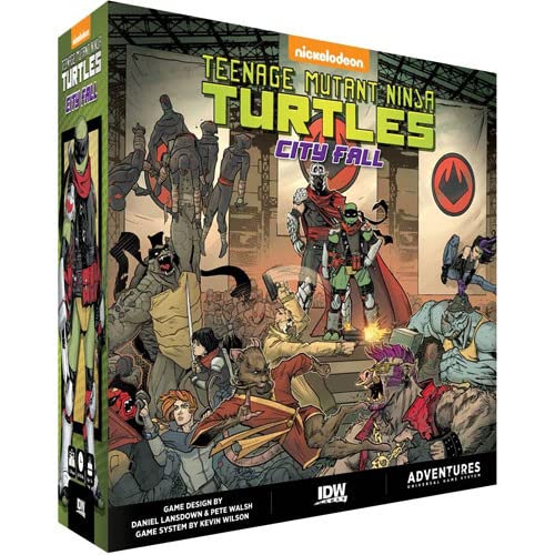 IDW Games Teenage Mutant Ninja Turtles Adventures: All The Loot Bundle - Ultimate Collection for TMNT Fans, Perfect for Game Nights and Family Fun