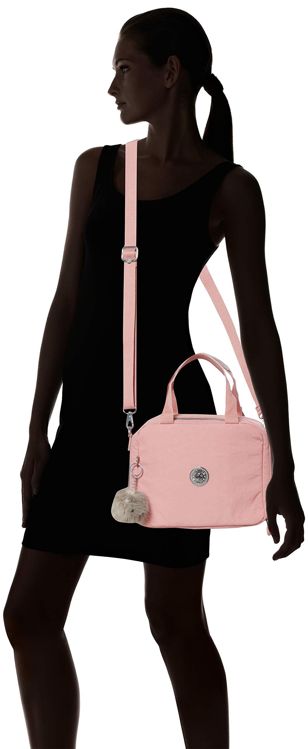 Kipling MIYO Grande Lunch Box with Pockets & Cases - Bridal Rose (Pink) - Perfect for Work, School & Travel Lunches