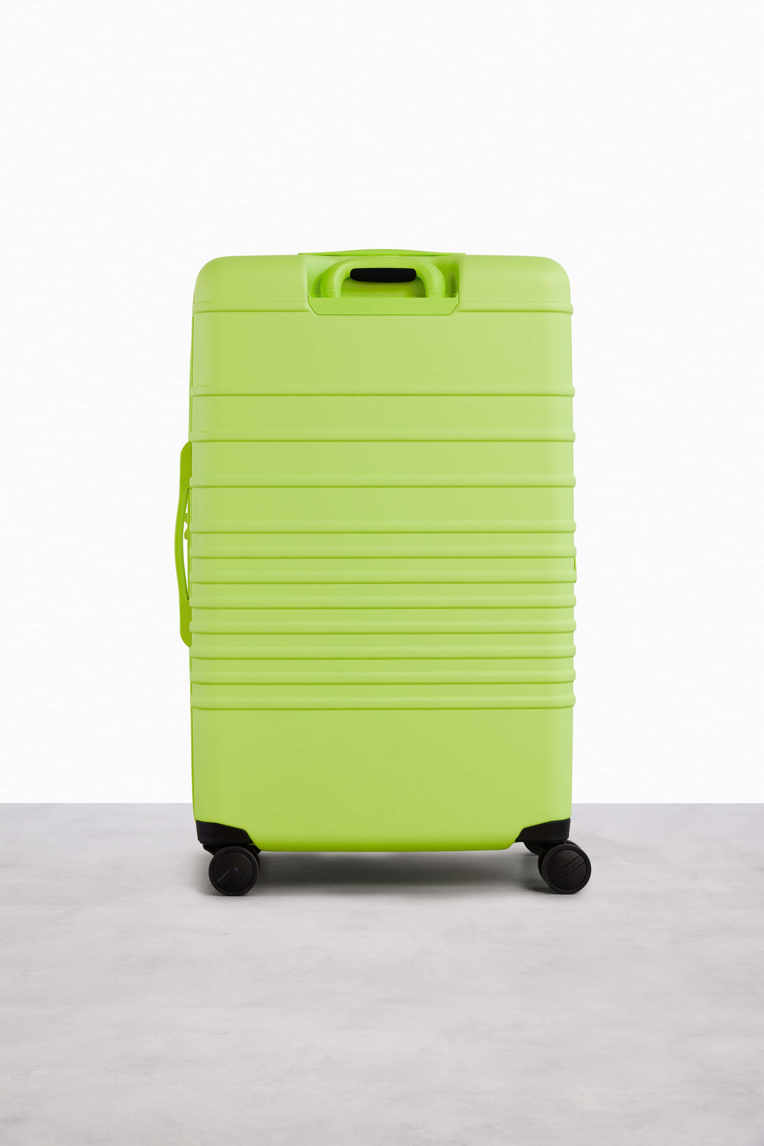 Large Check-In Roller Suitcase in Citron Yellow - Spacious & Durable Luggage for Travel, Business Trips & Vacations