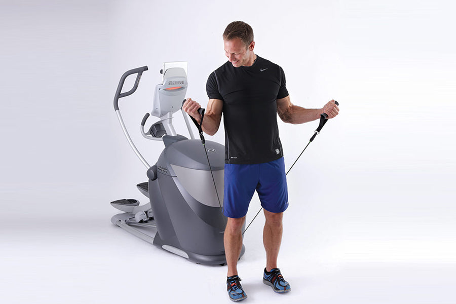 Octane Q47x Home Elliptical Machine - Low Impact Cardio Workout Equipment for Small Spaces | Perfect for Home Gym, Apartment Fitness & Indoor Training