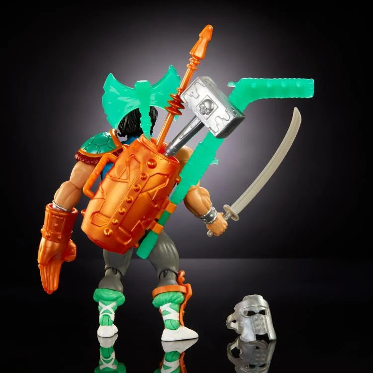 Masters of the Universe: Origins Turtles of Grayskull Casey Jones Action Figure - Collectible Toy for TMNT & MOTU Fans | Perfect for Display, Play & Nostalgic Collections