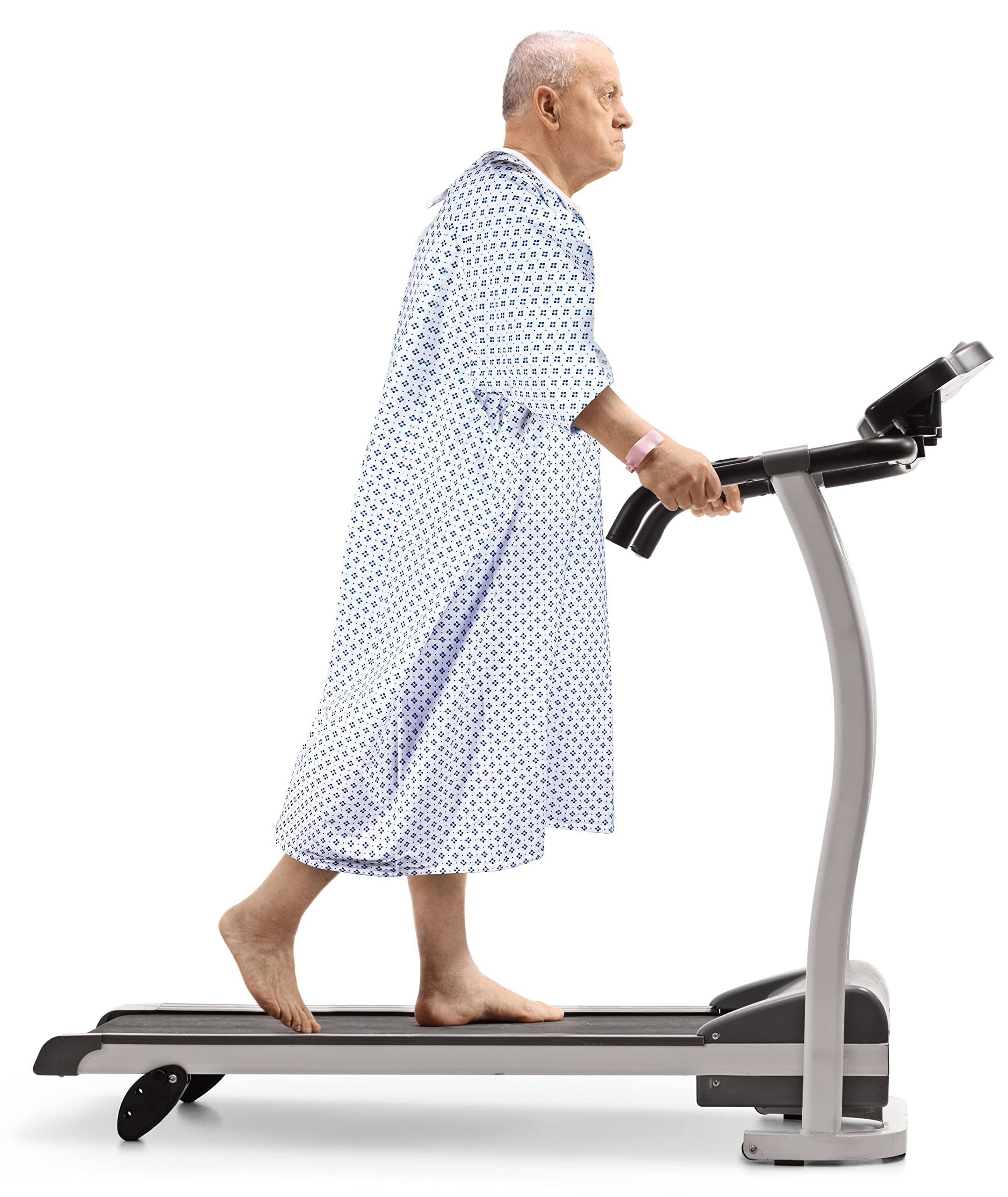 Premium Unisex Patient Gown - Soft Cotton Blend Hospital Gown with Back & Front Tie - Comfortable & Breathable Fabric - Fits Up to 2XL - Reusable & Washable (2-Pack) - Ideal for Hospitals, Clinics, Home Care & Recovery