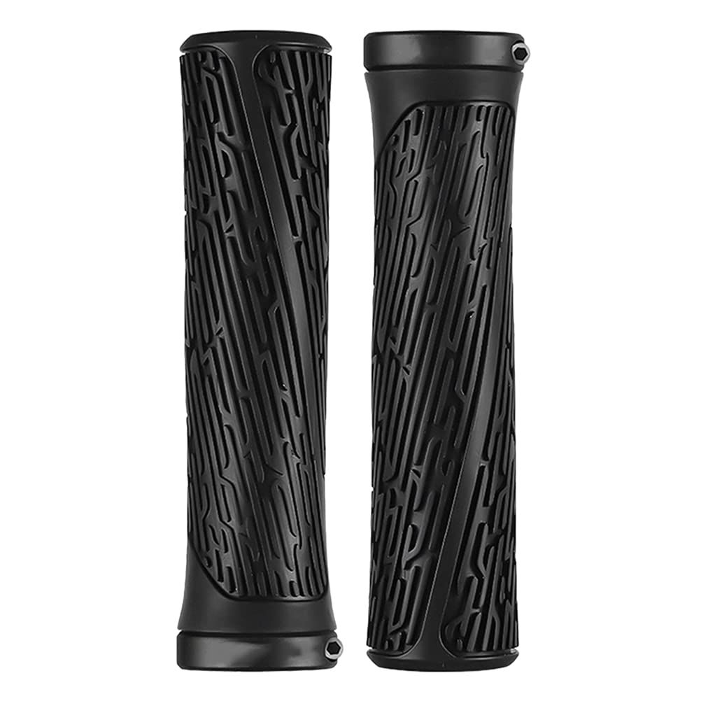 BESPORTBLE 1 Pair Bike Rubber Handlebar Grips - Non-Slip Comfortable Bicycle Handle Accessories for Mountain & Road Bikes - Perfect for Cycling, Commuting & Outdoor Adventures