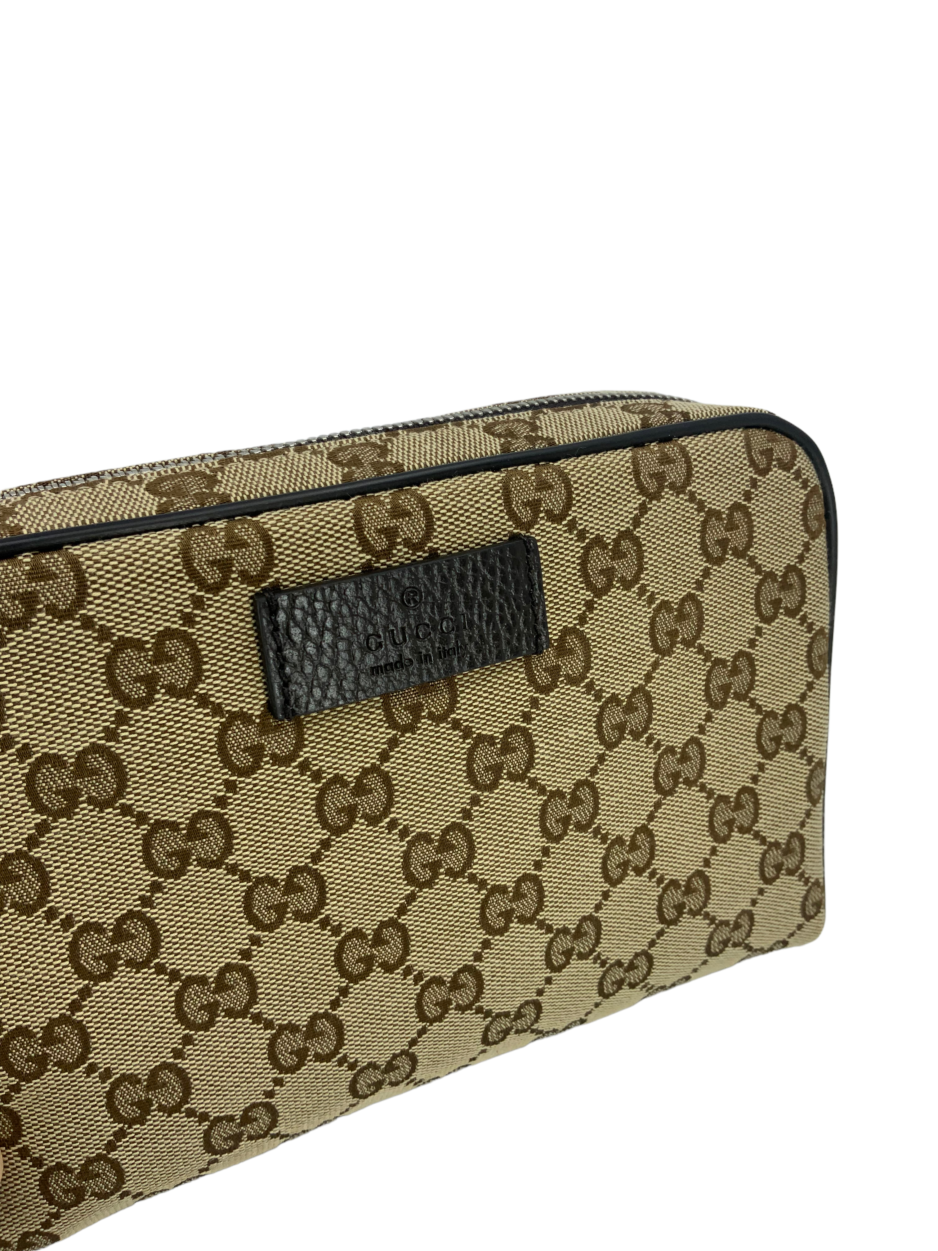 Gucci GG Monogram Canvas Belt Bag for Women & Men - Luxury Crossbody Fanny Pack - Perfect for Travel, Concerts & Everyday Use