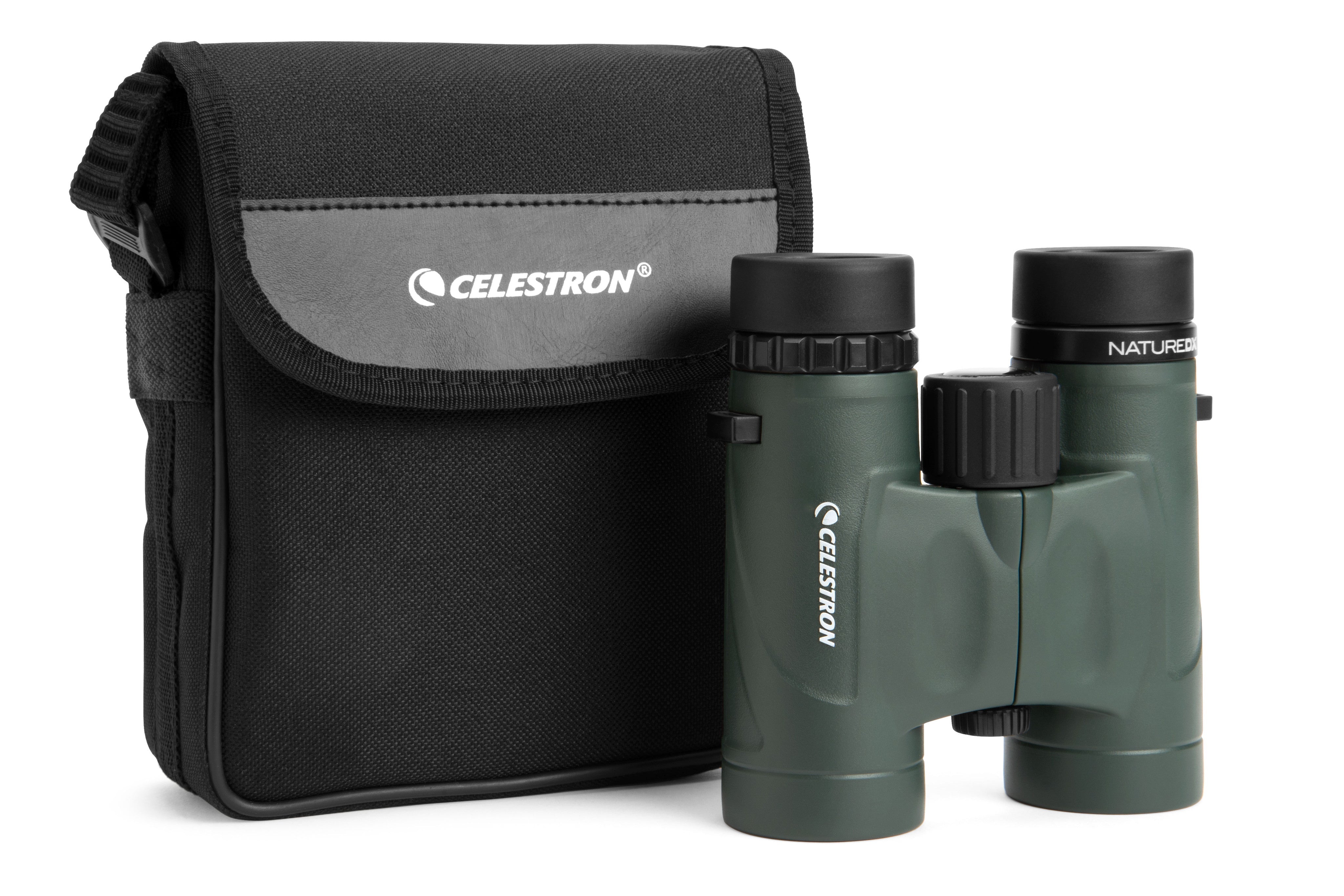Nature DX 10x32 Roof Prism Binoculars - Compact & Lightweight for Bird Watching, Hiking, and Outdoor Adventures