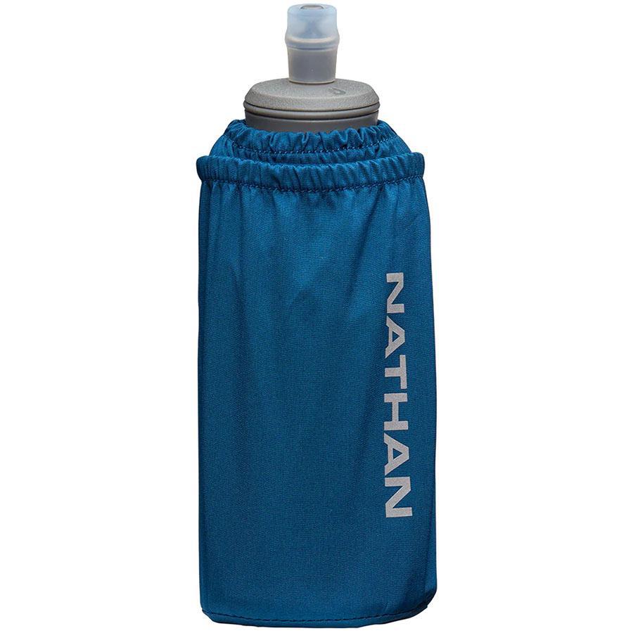 Pinnacle Soft Flask Insulated Handheld Water Bottle 18oz - Leakproof Collapsible Hydration for Running, Hiking, Gym & Outdoor Activities