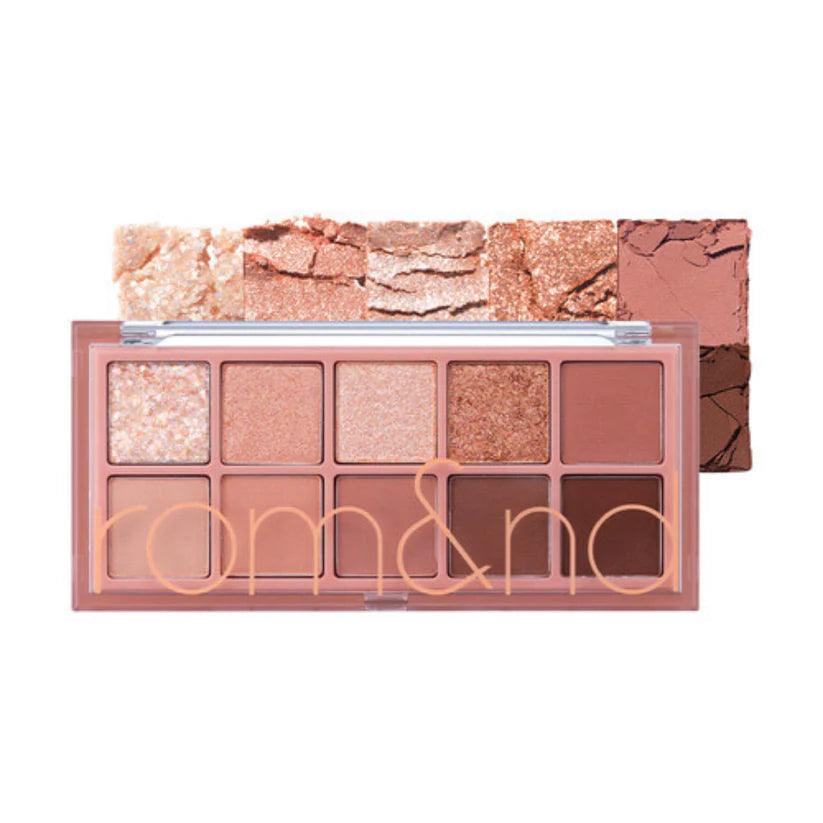 ROM&ND Better Than Palette #03 Rosebud Garden Eyeshadow Palette - Soft Matte & Shimmer Shades for Everyday & Party Makeup | Perfect for Date Night & Special Occasions