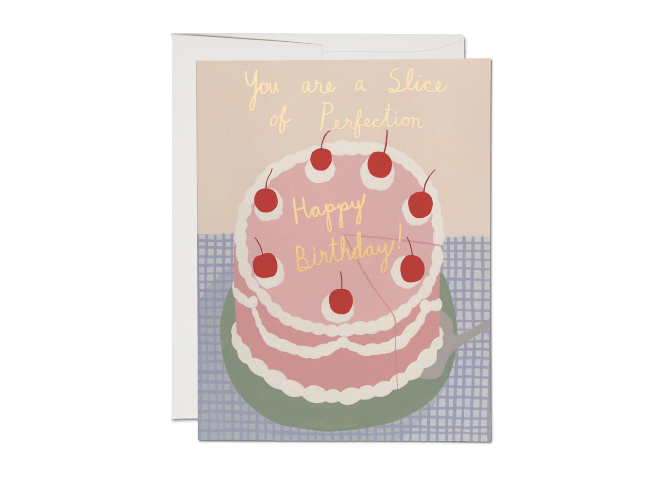 Funny Birthday Card - You Are a Slice of Perfection - Perfect for Friends, Family & Coworkers - Great for Birthdays, Celebrations & Special Occasions