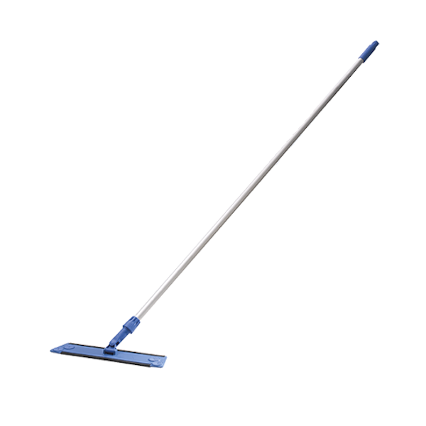 Oates Ultra Flat Mop with Extendable Handle 400mm - Lightweight Microfiber Floor Cleaner for Hardwood, Tile & Laminate - Perfect for Home, Kitchen & Office Cleaning